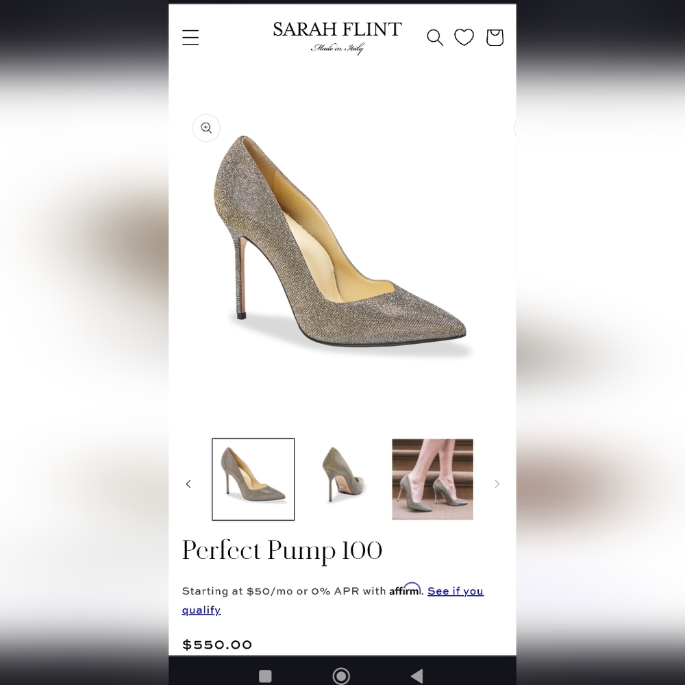Sarah Flint Perfect Pump 100